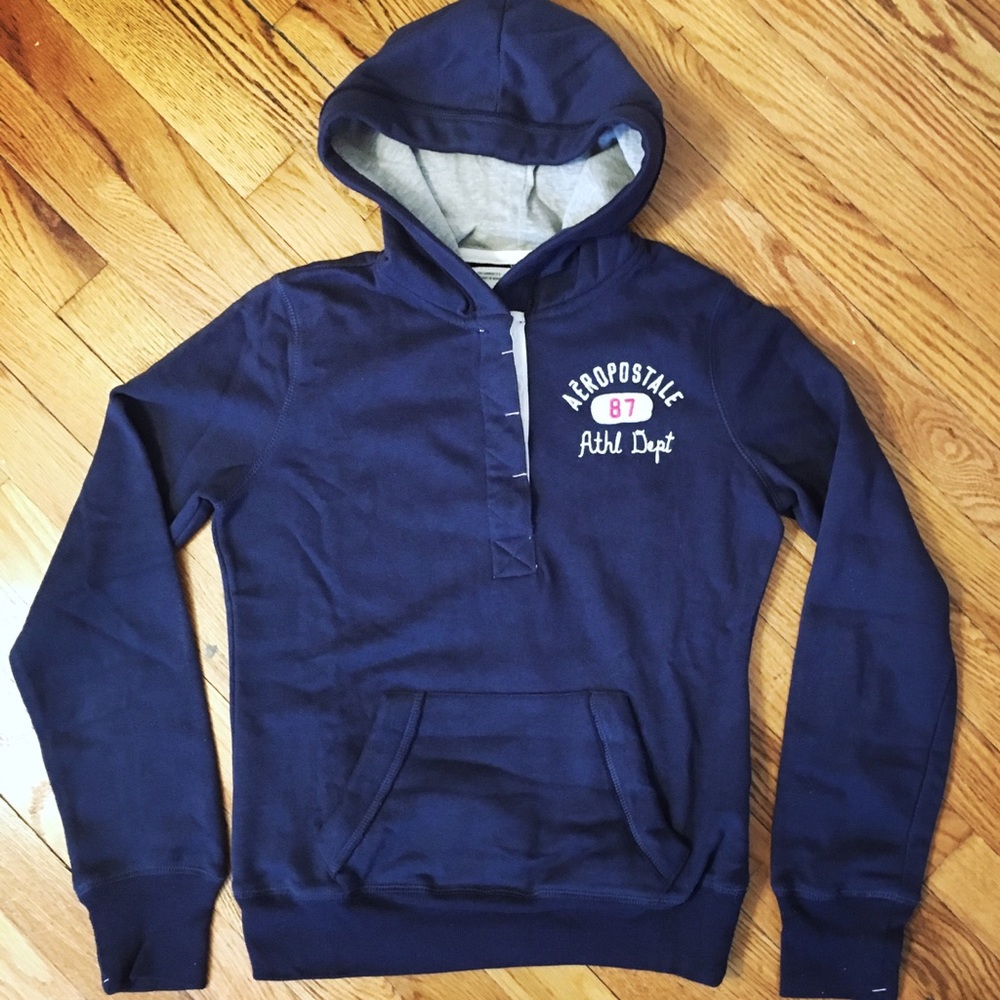 Navy Aero hoodie